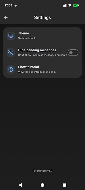 Future Inbox Screenshot 3