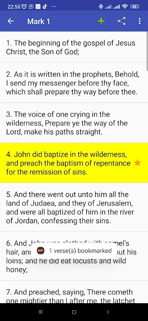 Offline Holy KJV Bible Screenshot 2