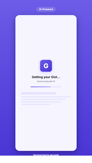 Gist - Browser & AI Summaries Screenshot 2