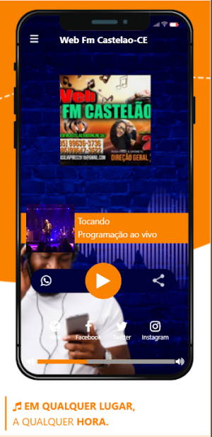 Radio Web Fm Castelao Screenshot 1