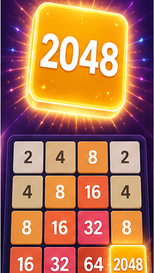 2048 - Number Puzzle Game Screenshot 0