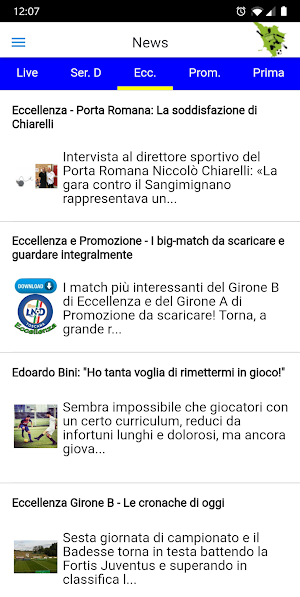 Almanacco Calcio Toscano Screenshot 1