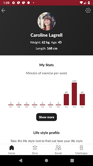 Box Connect Fitness Screenshot 2