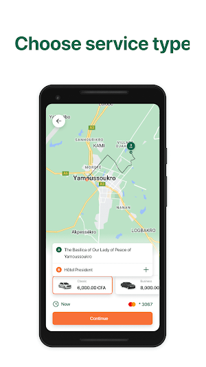 Igo Cab Online: Côte d’ivoire Screenshot 2