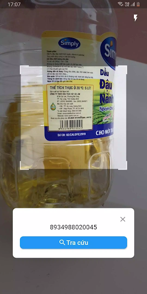 Quét Mã Vạch, Mã QR, Hàng Giả Screenshot 0