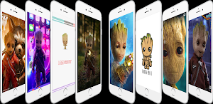 Baby Groot wallpapers artHD Screenshot 3