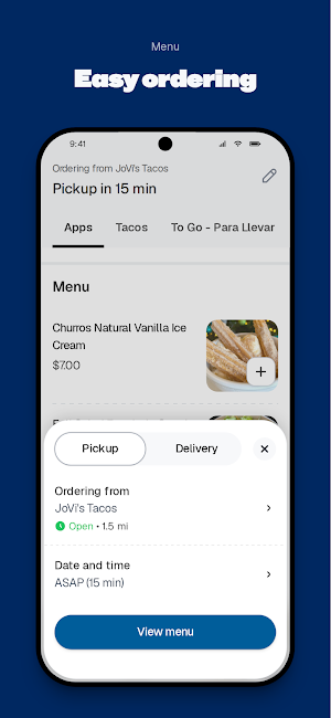 JoVi's Tacos Screenshot 2