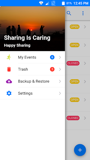 Share-Out Screenshot 1