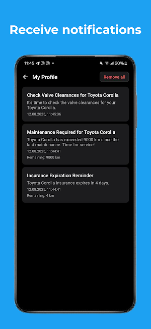 AutoVault – Car Service Book Screenshot 3