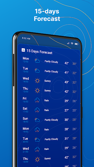 NCM Weather App Screenshot 2