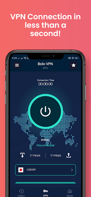 Bolo VPN - Fast & Secure VPN Screenshot 0