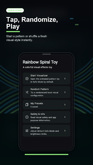 Rainbow Spiral Toy Screenshot 1