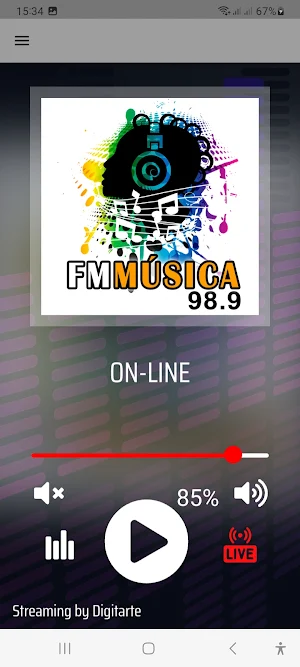 Fm Música 98.9 Screenshot 2