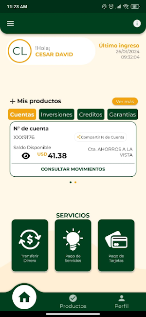 Esperanza Móvil Screenshot 0