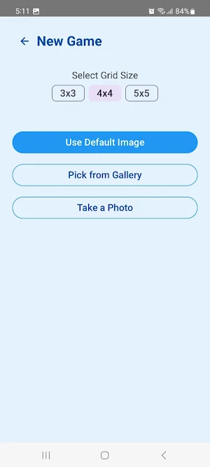 Sliding Puzzle Game Screenshot 1