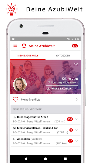 AzubiWelt - Berufe entdecken & Stellen finden Screenshot 0