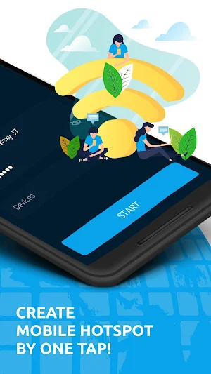 Wifi Hotspot, Net Share, Free Hotspot, App Hotspot Screenshot 1