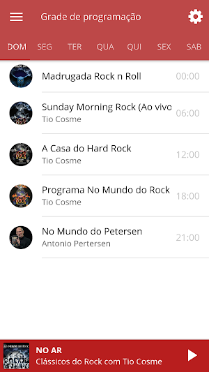 WEB RÁDIO NO MUNDO DO ROCK Screenshot 1