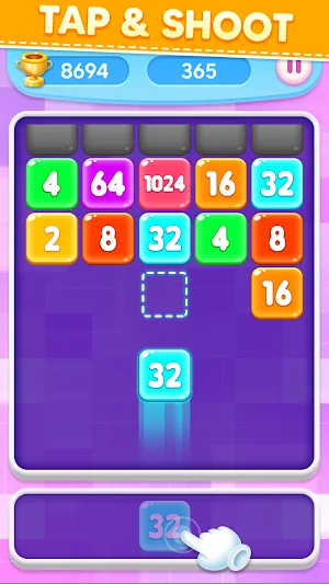 2048 Merge Blocks Screenshot 0