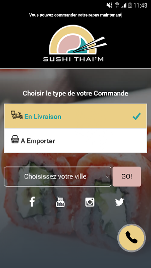 SUSHI THAI M Screenshot 0