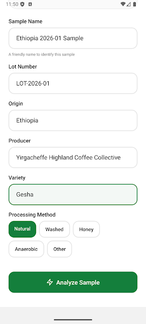 BeanGrader Screenshot 1