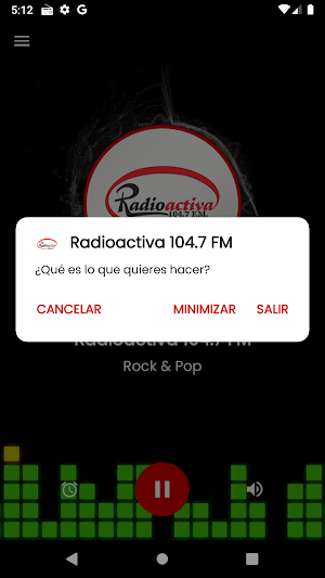 Radioactiva 104.7 Screenshot 3