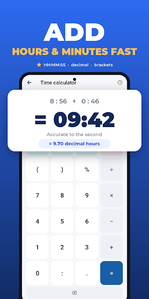 Time Clock Calculator Screenshot 2
