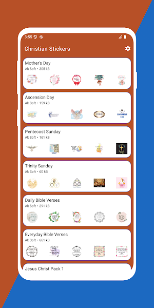 Christian Stickers Screenshot 0