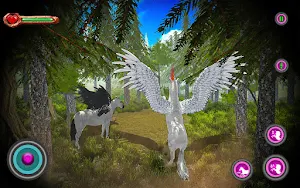 Flying Pegasus Unicorn Games Screenshot 2