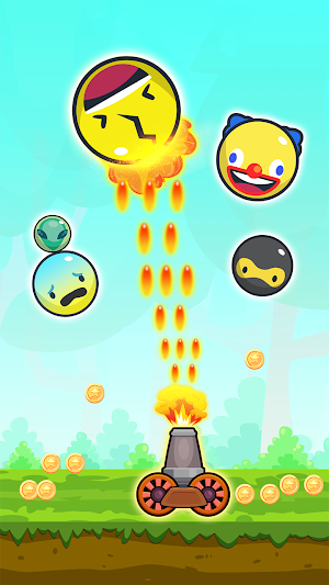 Emoji Blast: Fun Ball Shot Screenshot 0