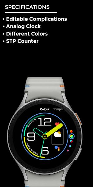 Night ver 51 - watch face Screenshot 3