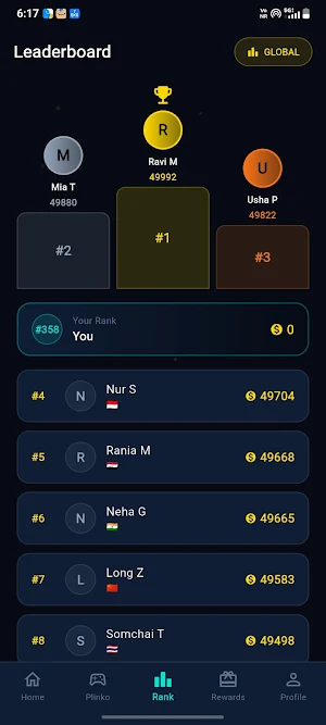 Spin & Earn Rewards Screenshot 2
