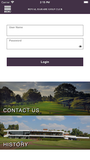 Royal Harare Golf Club Screenshot 0