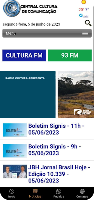 Rádio 93FM Guarapuava Screenshot 1