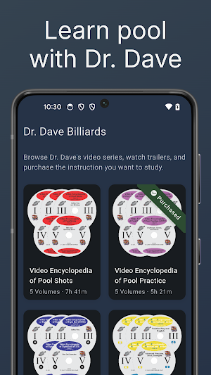 Dr. Dave Billiards Screenshot 0