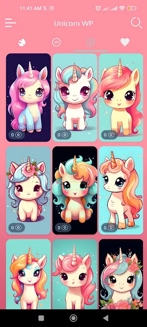 Cute Unicorn Wallpaper HD, 4k Screenshot 2