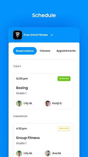 Pure Grind Fitness Screenshot 2