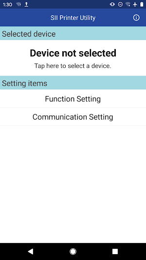 SII Printer Utility Screenshot 2