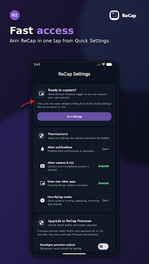 ReCap: Reaction Recorder Screenshot 1
