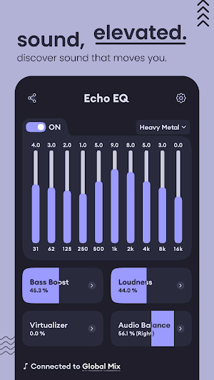 Echo Equalizer: Bass Booster Screenshot 0