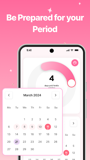 Ovia: Period Ovulation Tracker Screenshot 0
