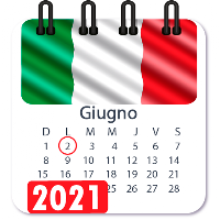 Calendario 2021 gratis italiano con festività