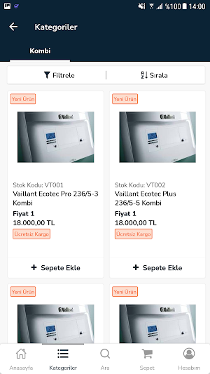 Bizim Kombi Klima Screenshot 2