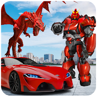 Dragon Robot Car Game Robot Transforming Games