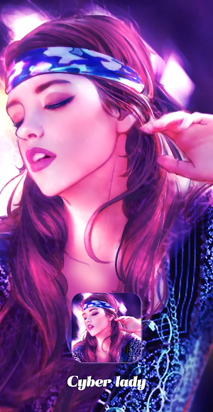 Cyber Lady:Color Master by Num Screenshot 1