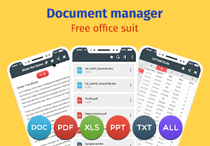 Document Manager: Free Office Suite Screenshot 0