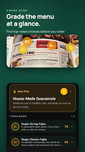 GradePlate: AI Food Grader Screenshot 0
