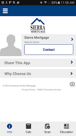 Sierra Mortgage Screenshot 0