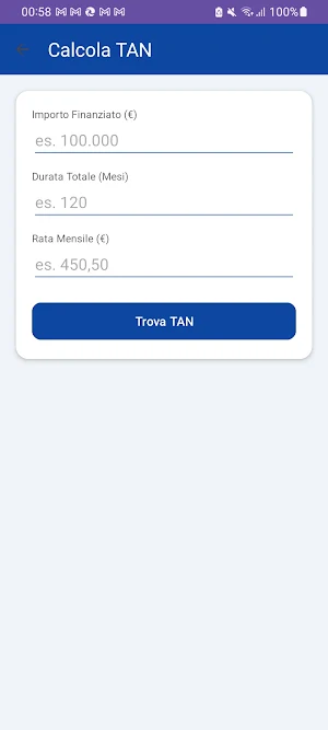 Piano Ammortamento Rata Mutuo Screenshot 3