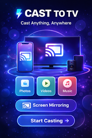 VisionCast: Cast to TV Screenshot 1